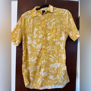 Button-up Shirt | H&M | Yellow | Small